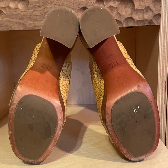 Frye Katie Woven Platform Mule - Size 9 - Picture 10 of 11